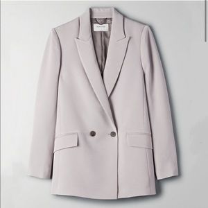 Babaton club double breasted blazer